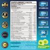 2 Pack Methylated Multivitamin for Men Gummies, BCAA Amino Acids, Zinc, Biotin, Vitamin A C E D3 K2 B Complex Calcium, Magnesium, Lycopene, Digestive Enzymes - Energy Muscle Immune - Sugar Free, Vegan view 2
