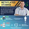 2 Pack Methylated Multivitamin for Men Gummies, BCAA Amino Acids, Zinc, Biotin, Vitamin A C E D3 K2 B Complex Calcium, Magnesium, Lycopene, Digestive Enzymes - Energy Muscle Immune - Sugar Free, Vegan view 3