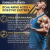 2 Pack Methylated Multivitamin for Men Gummies, BCAA Amino Acids, Zinc, Biotin, Vitamin A C E D3 K2 B Complex Calcium, Magnesium, Lycopene, Digestive Enzymes - Energy Muscle Immune - Sugar Free, Vegan view 4
