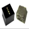 JapanBargain, Japanese Sushi Seaweed Container Tin Nori Kan for Japanese Restaurant Sushi Chef, Black Color, Made in Japan, 8.5x8.75, Full Sheet view 4