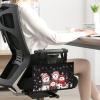 Rnyleeg Snowman Wheelchair Accessories for Seniors Electric Wheelchair Side Bag with Cup Holder Wheelchair Bags to Hang on Side with Zipper Large Capacity Bag for Walker view 4