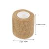 12rolls Self-Adhesive Elastic Stretch Bandage Tape Breathable Cohesive Bandage for Sports Use Finger Skin Tone view 2