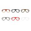 COTIA Trendy Oversized Pilot Reading Glasses Women Men Flower Brown Vintage Eyeglasses Anti Blue Light Presbyopic Glasses (leopard, 2.5, x) view 4