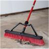 24-Inch Heavy-Duty Push Broom  Outdoor Multi-Surface Broom with Steel Handle & Brace for Garage, Warehouse, Sidewalk (Made in USA) view 1