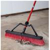 24-Inch Heavy-Duty Push Broom  Outdoor Multi-Surface Broom with Steel Handle & Brace for Garage, Warehouse, Sidewalk (Made in USA) view 4