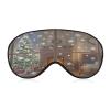 Light Blocking Sleep Eye Mask for Travel & Rest, Warm Fireplace Print Travel Sleep Mask Adjustable Soft Eye Mask for Men & Women view 1