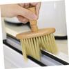Hohopeti Hand-held Groove Cleaning Window Rails Brush Drawer Counter Duster Comfort Wood Handle Cleaning view 3