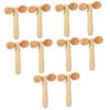 NOLITOY 5sets Full Body Massage Roller Hand Roller Massager Wood Massager for Soreness Relief 2pcs*5 view 1