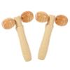 NOLITOY 5sets Full Body Massage Roller Hand Roller Massager Wood Massager for Soreness Relief 2pcs*5 view 2