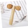NOLITOY 5sets Full Body Massage Roller Hand Roller Massager Wood Massager for Soreness Relief 2pcs*5 view 3