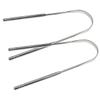 ORFOFE 2pcs Stainless Steel for Tongue Scrapers for Oral Care Extra-wide Scraping view 1