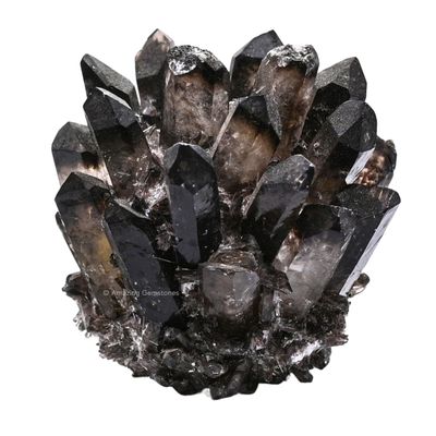 Amazing Gemstone Large Smoky Quartz Crystal Cluster Points for Meditation, Home Decor and Gift - Natural Quartz Crystals and Healing Stones for Enhance Energy with Large Crystals Points