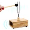 1set Aluminium Alloy Tuning Fork with Mallet Sensory Tuning Fork for Sound Healing Meditation and Accurate Pitch Accessory view 1