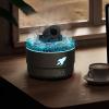 300ml Essential Oil Diffuser, 7 Colors LED Night Lights USB Cool Mist Humidifier with 4 Timer, Waterless Auto Shut Off Diffuser for Office, Aromatherapy Diffuser for view 4