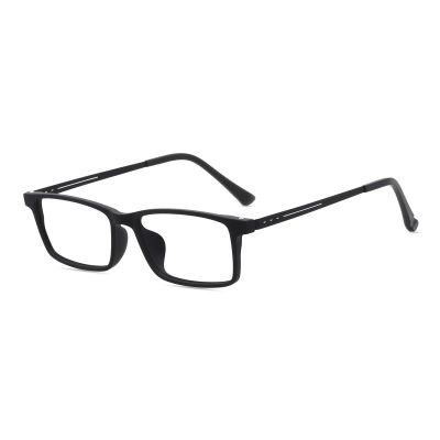 HELES Ultralight -Titanium Blue Light Blocking Glasses,Anti Eye Strain Anti Headache UV Cut, Computer Reading Glasses -Black||+4.00 Strength