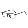 HELES Ultralight -Titanium Blue Light Blocking Glasses,Anti Eye Strain Anti Headache UV Cut, Computer Reading Glasses -Black||+4.00 Strength view 1