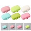 OKUMEYR Pp Material Compact Medicine Organizer 6pcs Mixed Pill Organizer Weekly Sturdy Reusable for Daily Use view 3