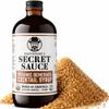 Bartenders Secret Sauce USDA Organic Demerara Syrup 16 oz Rich Cocktail Syrup with Organic Demerara Sugar Perfect for Old Fashioneds, Tiki Drinks, Coffee, Espresso & Desserts Gluten Free, Non-GMO, OU Kosher view 1