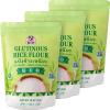 52USA Glutinous Rice Flour 48 Ounce (Basic), 1 Pound (Pack of 3), Rice Flour for Baking or Cooking, Product of THAILAND, All Natural White Rice Flour, Vegan view 1