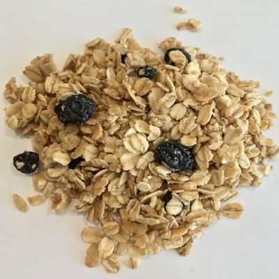 Lauras Blueberry Bliss Crunch Granola, USA-Made, Gluten-Free, Vegan, 25 lb Bulk Pack, Kosher, Low Sodium, Trans Fat Free, Women-Owned, Perfect for Breakfast, Baking, and Gourmet Recipes