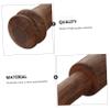 Abaodam Singing Bowls Parts Wooden Mallet for Meditation Bell Sound Bowl Grinding Stick view 3
