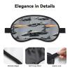 Aircraft Fighter Jets Print Travel Yoga Meditation Washable and Comfortable Breathable Blackout Sleep Mask view 3