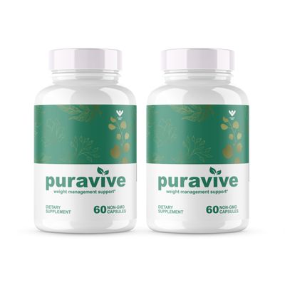 (2 PACK) Puravive - Puravive Capsules, Puravive Pills, Puravive Capsules, Puravive Exotic Rice Method, Purevive, Puravive BAT Levels Exotic Rice Method Reviews - 2 Month Supply (120 Capsules)