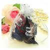 100Pcs 9X12cm Organza Jewelry Pouch Candy Pouch Drawstring Wedding Favor Bags White - Assortment Gasket Kit view 2