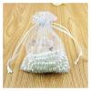 100Pcs 9X12cm Organza Jewelry Pouch Candy Pouch Drawstring Wedding Favor Bags White - Assortment Gasket Kit view 4