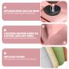 Hot Water Bottle with Cover, Leak-Proof Hot Water Bag for Hot and Cold Compress, Hand Feet Warmer, Ideal for Menstrual Cramps, Neck and Shoulder Pain Relief,Warm for Winter (Pink, 1 L) view 4