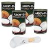 (4 Packs) Coconut Milk 5.6oz Cans Bundle with 5-in-1 Measuring Spoon, 100% Pure Thai Coconut Milk view 1