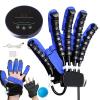 GAOXIAO Finger and Hand Function Rehabilitation Trainer Robotic Rehab Gloves for Stroke Recovery, Hand Strength Exercise and Adaptive Training Hemiplegic Finger for Joint Relief Cramps B Right XL view 1