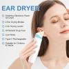 Nursing Ear Dryer, Rechargeable Ear Drying Device, Quick Drying Ears with Soft Warm Air for Swimmers Ears, Water Remover for Ears, Two Modes view 2