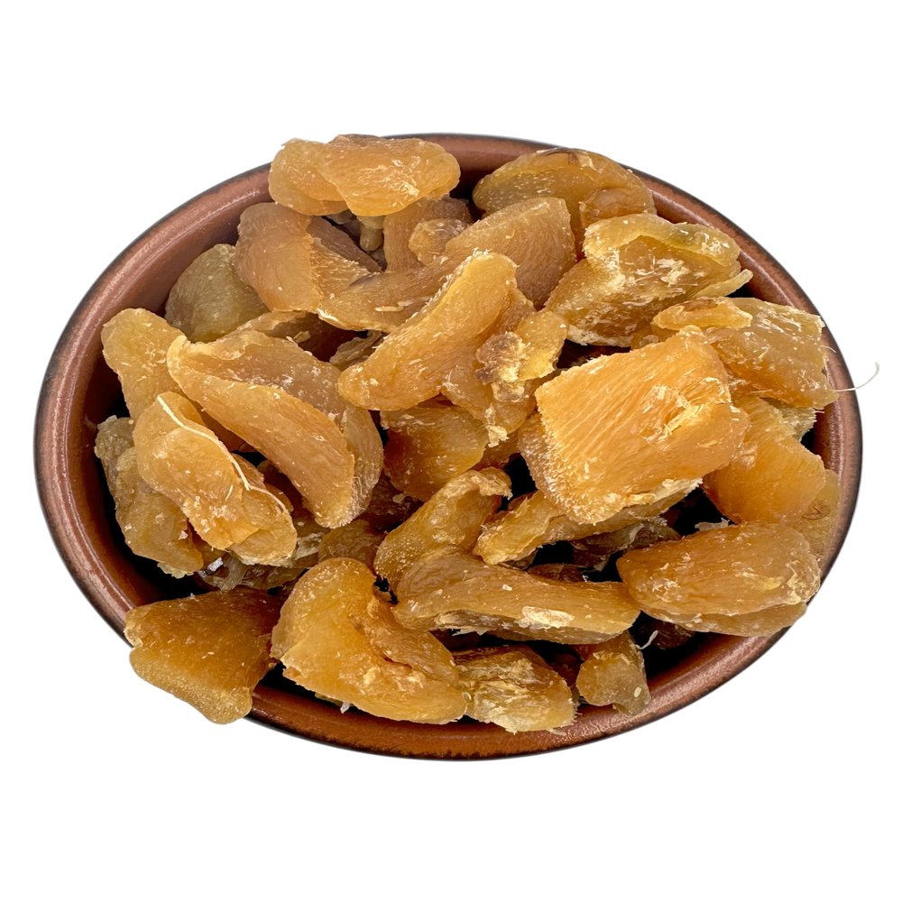 Crystallized Ginger Dried Fruit 30g - 4.9kg No Sugar Added - Zingiber Officinale (4900 Grams)