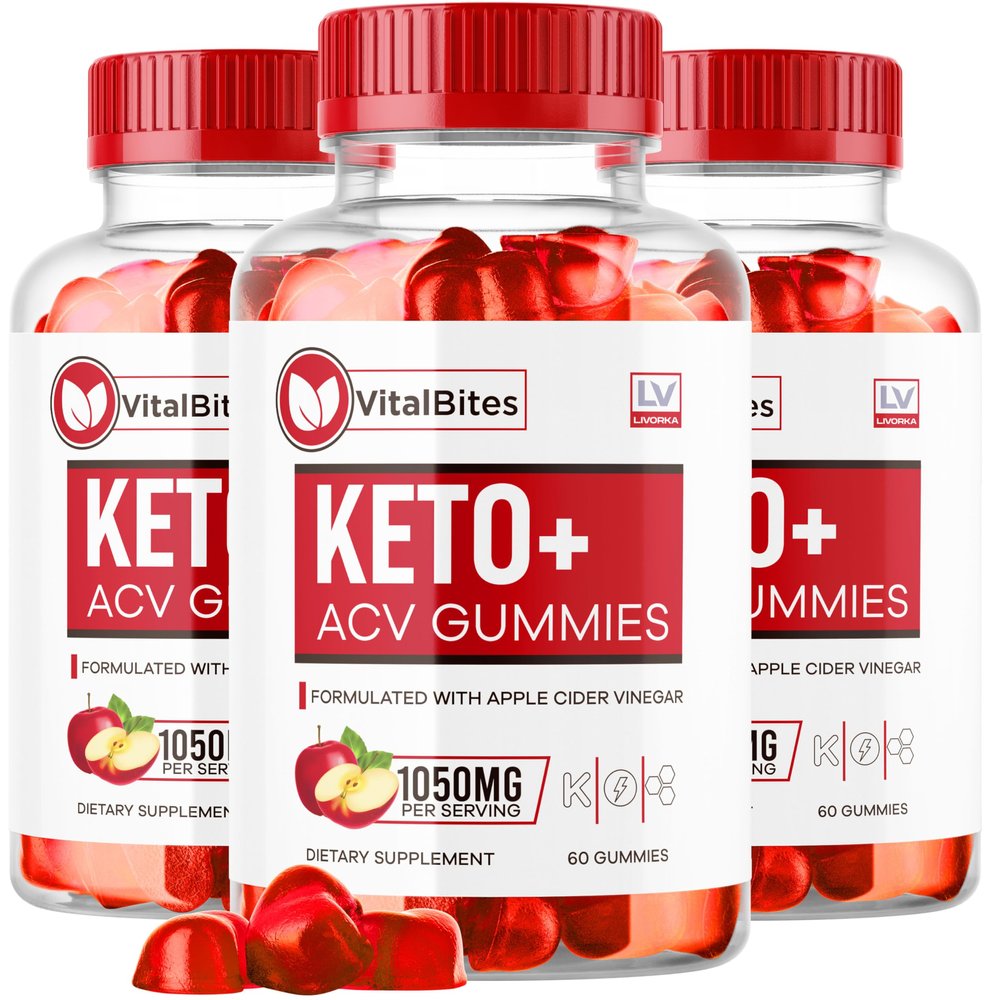(3 Pack) VitalBites Keto, VitalBites, VitalBites Keto ACV Gummies, VitalBites Gummies Keto, Vital Bites Keto + ACV Gummies, VitalBites ACV Gummies Advanced Formula Supplement, 180 Gummies For 3 Months