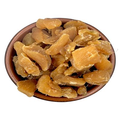 Crystallized Ginger Dried Fruit 30g - 4.9kg No Sugar Added - Zingiber Officinale (150 Grams)