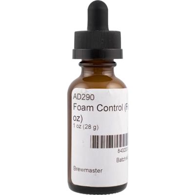 ANTI-FOAMER Kerry Fermcap S 1 Ounce Foam Control for Brewing and Distilling (Small 28g Dripper Bottle)