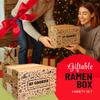 KF GOODIES Korean Ramen Variety Pack Gift Box (10 Count)  Spicy Buldak Noodle Assortment for Birthdays, College Care Packages, Office Snacks, and Gift Baskets view 3