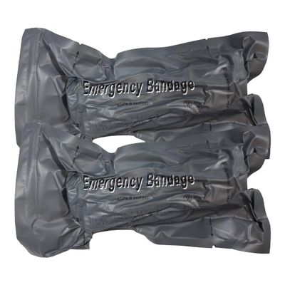 Swaukzo Outdoor Emergency Bandage First Aid Kit Camping Travel Survival Trauma Wound Dressing Bandages, 2pcs 6 inch