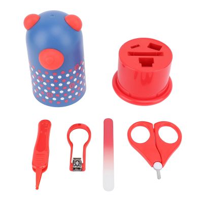 Garosa Manicure Tool Kit, Baby Nail Clipper Set, Child Safety Nail Cutter with Cute Cartoon Design, All Around Nail Grooming for Babies and Toddler