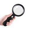 ELUKHT Lighted Magnifying Glass for Seniors, Maps, Jewelry, Coins, Watches and Computer Repair, Hobbies, Stamps, 10X view 1