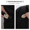Square Pill Box Ovely Pet Dog Beagle Pill Case 2 Compartment Medicine Pill Organizer for Purse & Pocket Portable Travel Pillbox Medicine Vitamin Cod Liver Oil Storage Box Organizer view 4