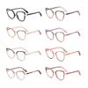 Blue Light Blocking Glasses Female Colorful Gradient Fashion Glasses Frame Women Eyeglasses Tr90, Black Clear Frame view 4