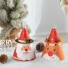 Luxylei Christmas Candy Boxes 20 Pcs Cute Santa Claus Reindeer Christmas Boxes DIY Holiday Party Favor Gift Boxes Xmas Supplies view 3