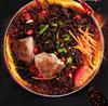 Ghost Pepper Noodles Spicy Dry Mixed Noodles 80g/barrel, 1 Million Spiciness, Black Noodles, Hot Pepper Spicy Instant Dry Mixed Noodles, Super Spicy Instant Noodles, Cup Noodles (2 buckets) view 3