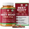 1 Body Beet Root Capsules, Organic Beet Root Capsules 1360mg, 60 Vegan Caps view 1