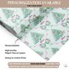 Preppy Christmas Wrapping Paper Girly Xmas Gift Wrap Sister Christmas Gift Wrap Bow Pink Mint Wrapping Paper Preppy Tree view 3