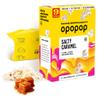 Opopop Microwave Popcorn - Salty Caramel 2.8 oz., 9-Count - Sweet and Salty, Flavored Popcorn, Non-GMO view 1