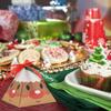 EUBUY 50 PCS Christmas Candy Boxes, Triangle Paper Gift Wrap Boxes with Ribbons and Card, Christmas Treat Gift Boxes for Packaging Candies Biscuits Cookies Chocolates Party Favor view 4