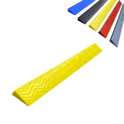 HXYhydrypd Ramps for Wheelchairs for Home, Curb Ramps for Driveway, Threshold Ramps for Doorways, Driveway Ramp for Cars Trucks Bikes Motorcycles(Yellow,100x10x3cm/39x4x1.2in)